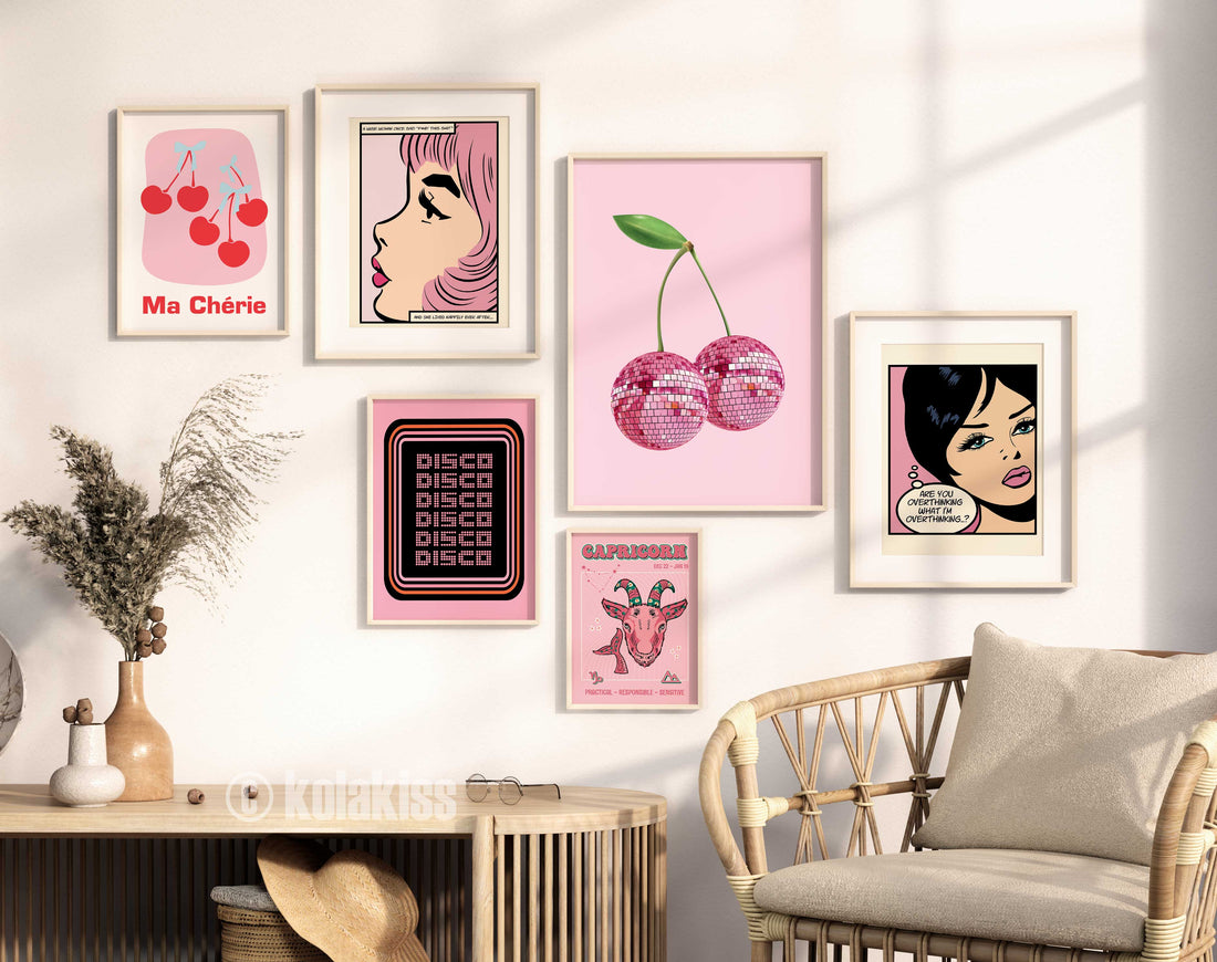 How to Style a Gallery Wall in a Small Space