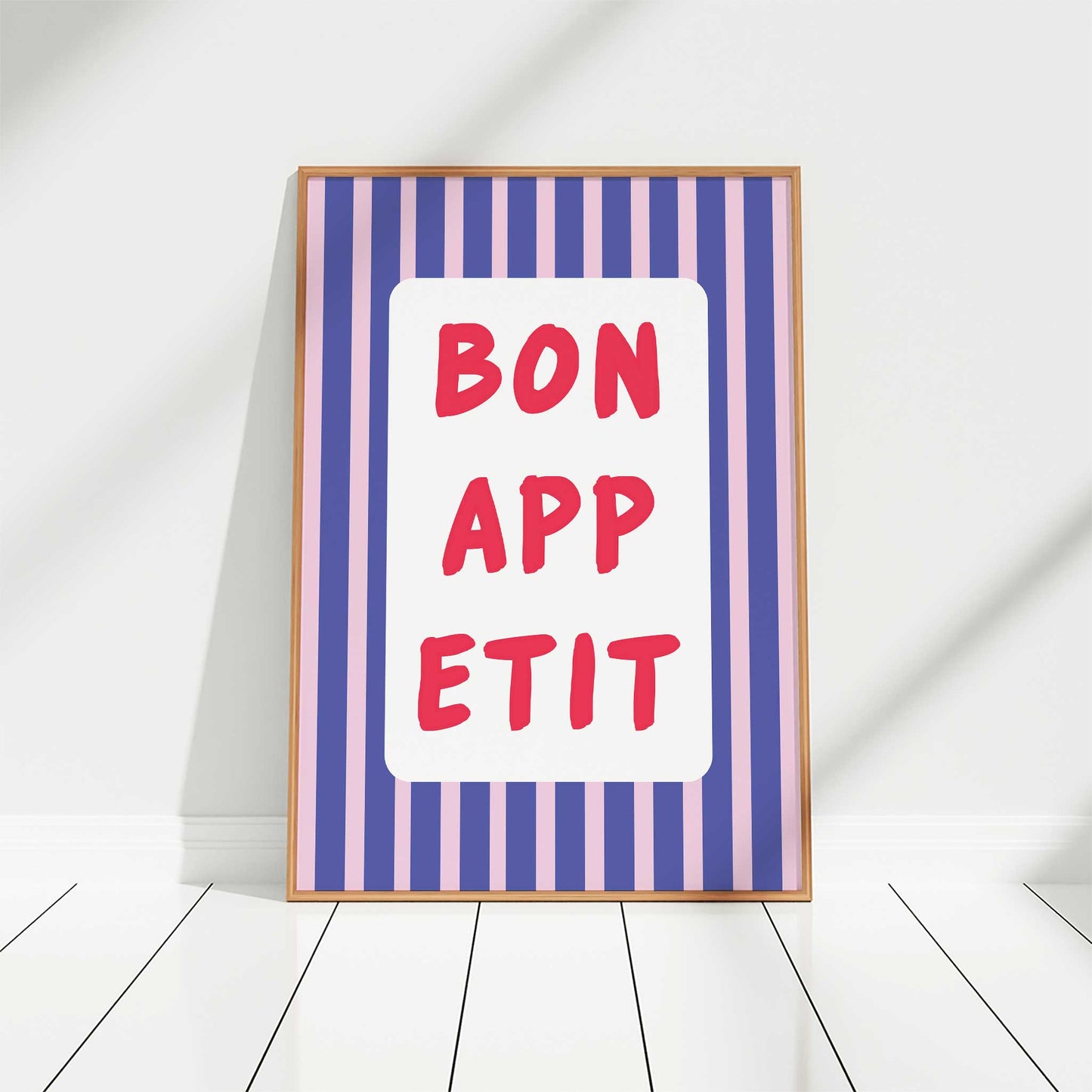 bon appetit print mockup frame kitchen counter