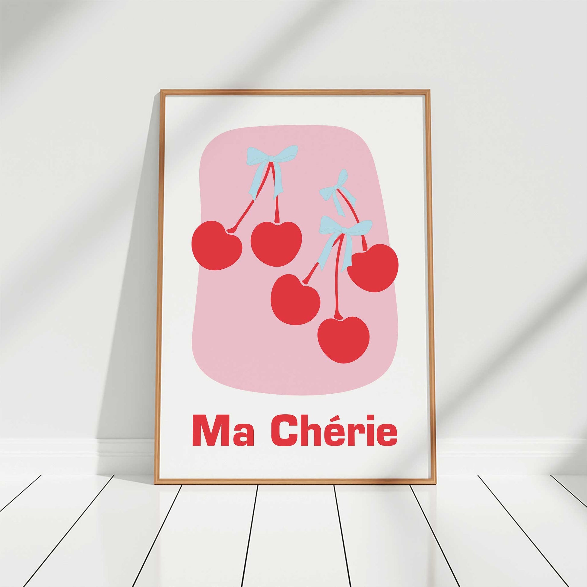 ma cherie french style print mockup frame minimal room